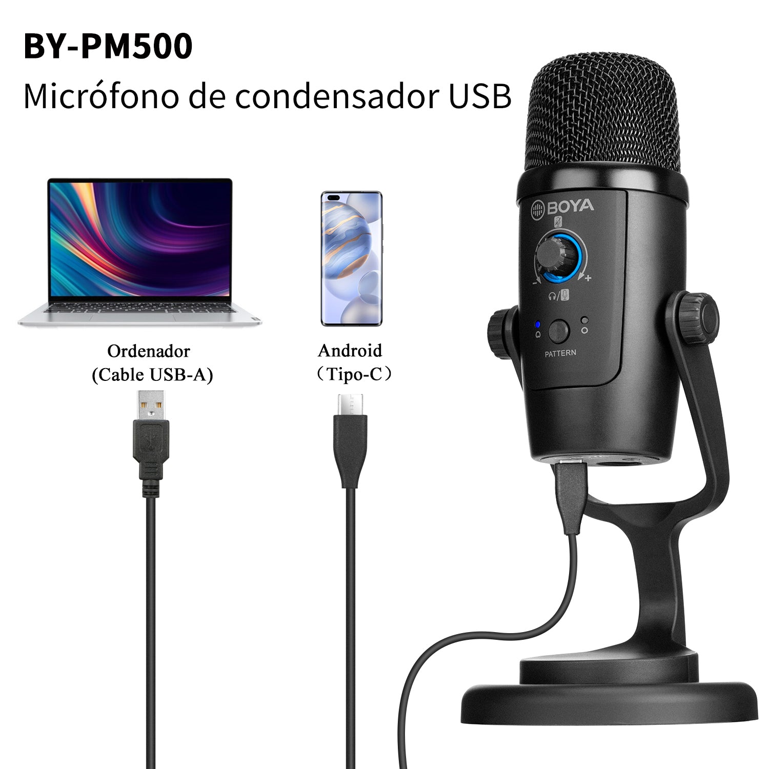 BY-PM500 USB Microphone